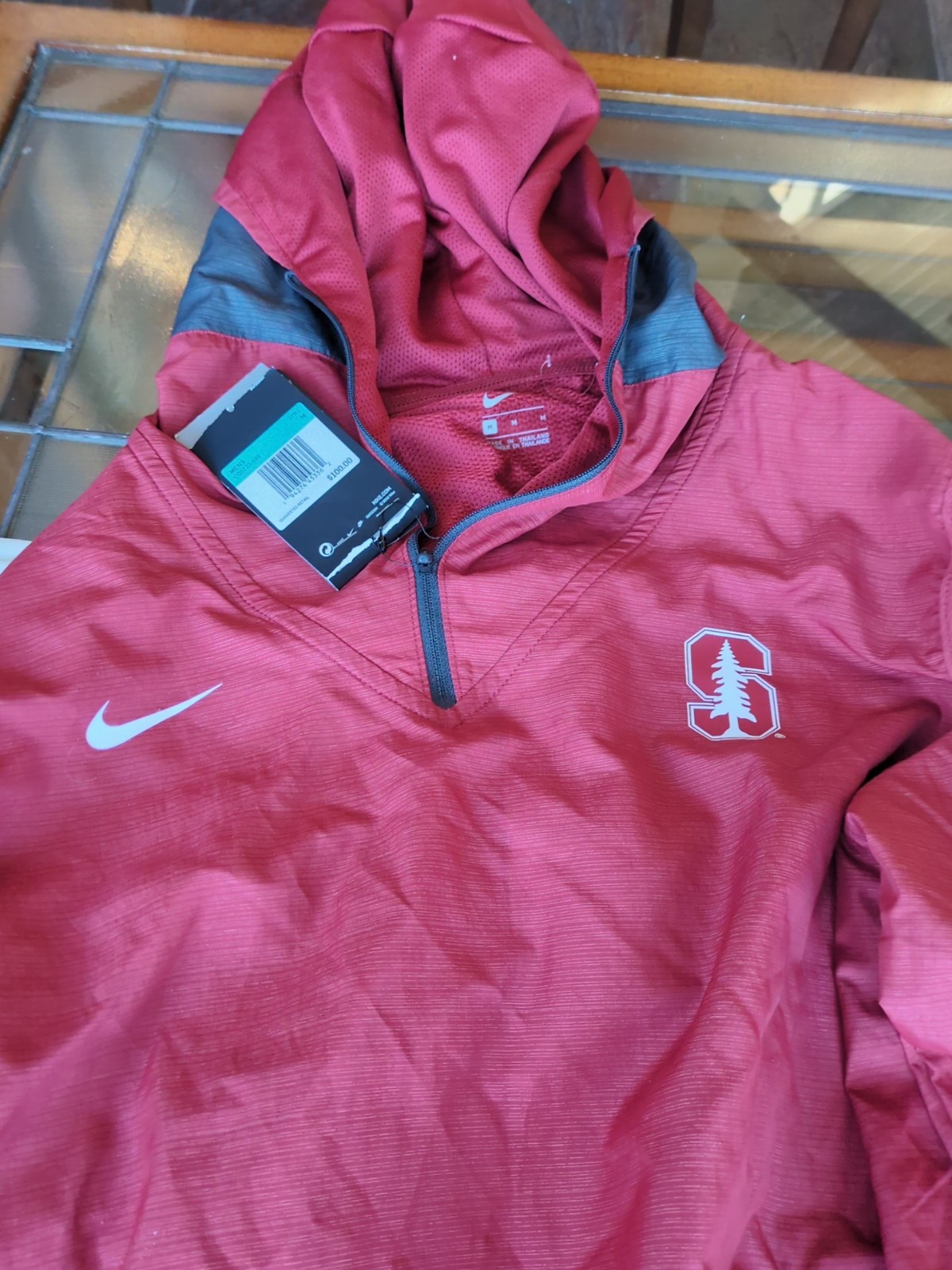 SACAI X NIKE Stanford University Cardinal Nike maniche lunghe nuove medie