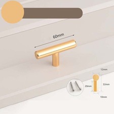 Alu Kitchen Cupboard Cabinet T-Bar Door Handle Wardrobe Handles Drawer Pulls