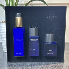 NEW Thameen London CARVED OUD 1.7 oz Extrait de Parfum 3 Pc Gift Set W Bag