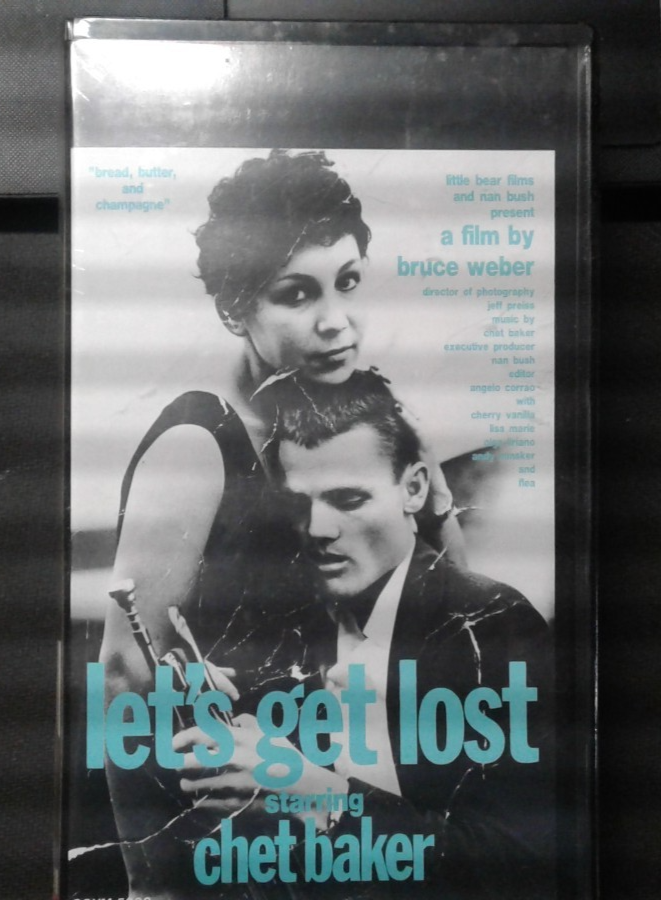 Let's Get Lost VHS Bruce Weber Chet Baker Jazz NTSC Black & White