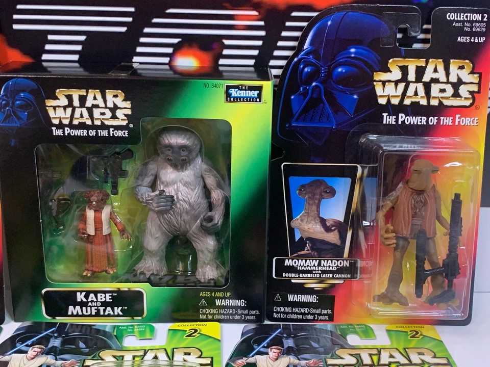 LOTE de pulsos cantina HASBRO Star Wars POTF2 POTJ x 9 (BoShek, Kabe, Muftak) ¡MIRA!! Foto 3 de 4