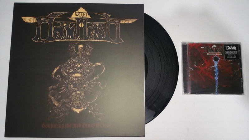 Nachash ‎– Conjuring The Red Death LP + Phantasmal Triunity CD [Bundle] Watain