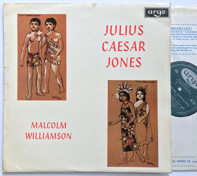 Julius Caesar Jones - Malcolm Williamson Opera for Children Argo GRVD ZRG 529