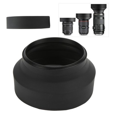 Lens Hood 3 In1 Universal Collapsible Camera Lens Hood With 3 Different