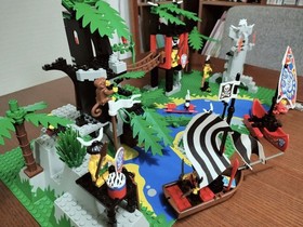 [WITH MANUAL] LEGO System Pirates Enchanted Island 6278 Retired 1994