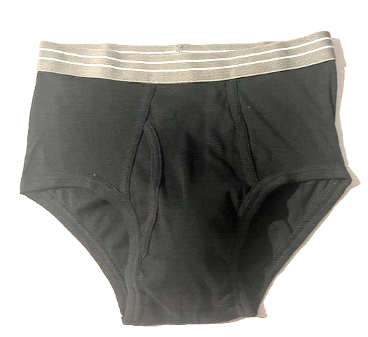 New SIMPLY STYLED by Sears Mens Black Cotton Brief Underwear sz S