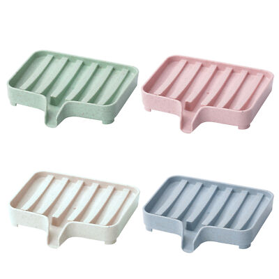 Bathroom Soap Holder Household Draining Soap Box Tray Portable Soap Storage 