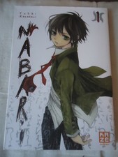 Nuovo Lotto Serie ** Nabari 1 2 KAMATANI Yûki KAZE MANGA VF LIBRO SHONEN