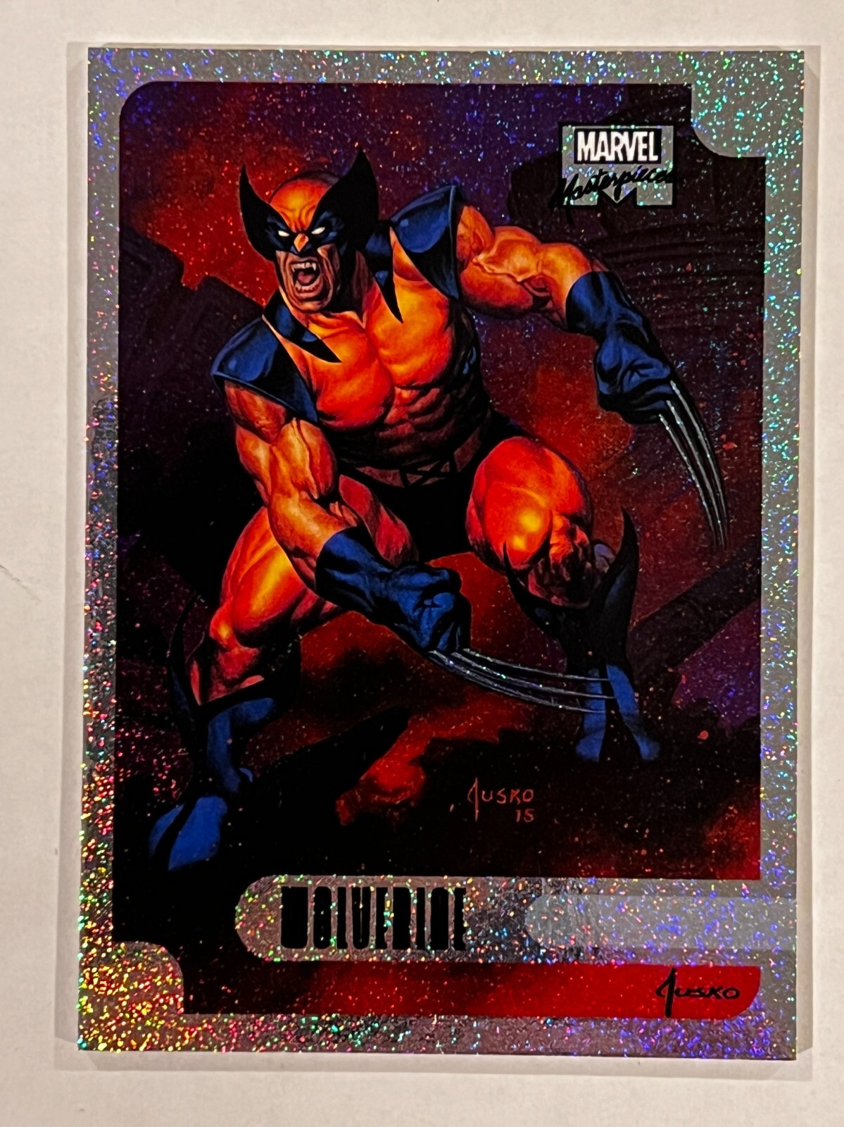 2016 Marvel Masterpieces Holofoil Base #02 #2 WOLVERINE😍😍😍NM/M or Better