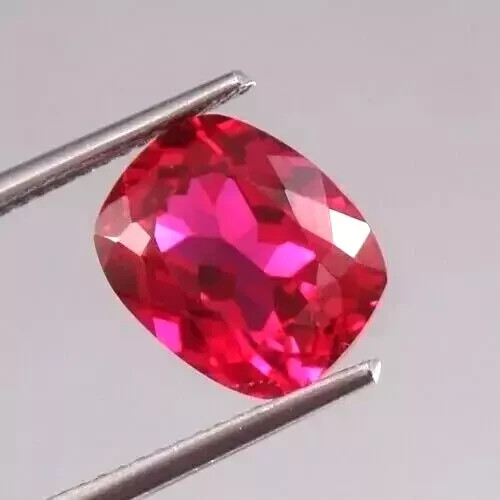 Amazing Red Ruby Cushion  12-13 Ct Cut EGL Natural Certified Loose Gemstone