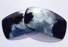 Polarisiert Silber Maßgefertigt Gespiegelt Ersatzgläser Für Oakley Gascan