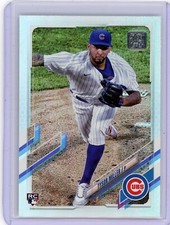 2021 Topps Update Tyson Miller Chicago Cubs Rookie Rainbow Foil Card #US187