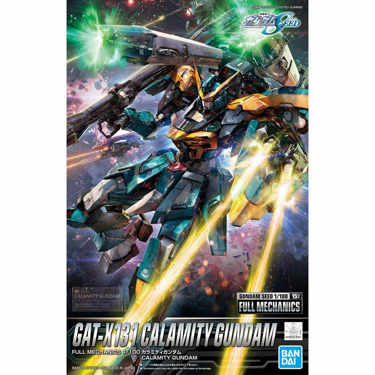 BANDAI 1/100 Gundam SEED Full Mechanics GAT-X131 Calamity Gundam