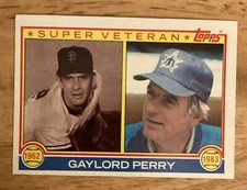 1983 Topps - Super Vet #464 Gaylord Perry -  near mint condition - FREE SHIPPING