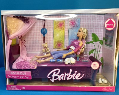 barbie doll bed set