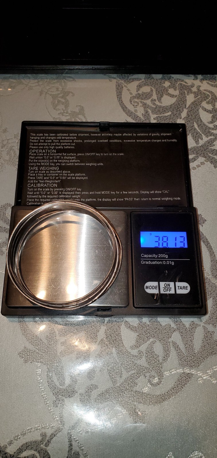 Sterling Silver Bangle Bracelets 5 Count Set - image 1