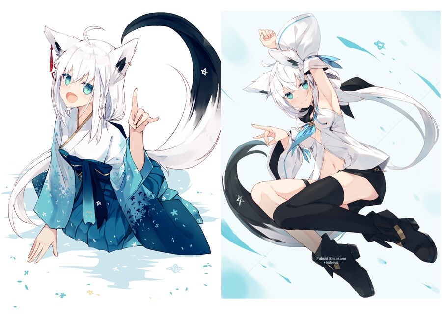 White Mix Hololive Art Book Mito Nagishiro White Parabellum B5