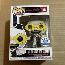 Funko POP! #1593 Terrifier - Art the Clown With Glasses +Protector