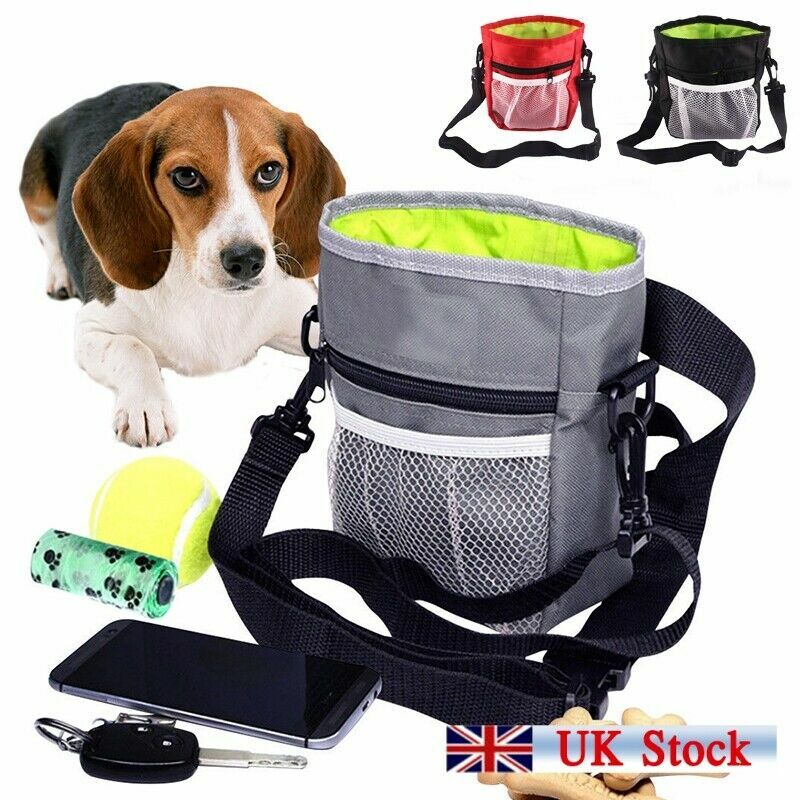 Dog Training Walking Pouch Treat Storage Bag Dispenser Obedience