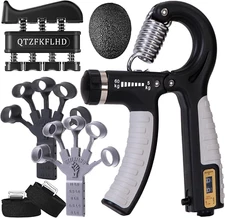 Grip Strength Trainer with Forearm Strengthener, Hand Grip Strengthener, Hand Ex