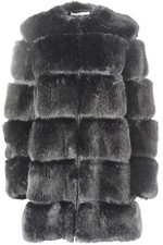 Givenchy Faux Fur And Mesh Coat Small