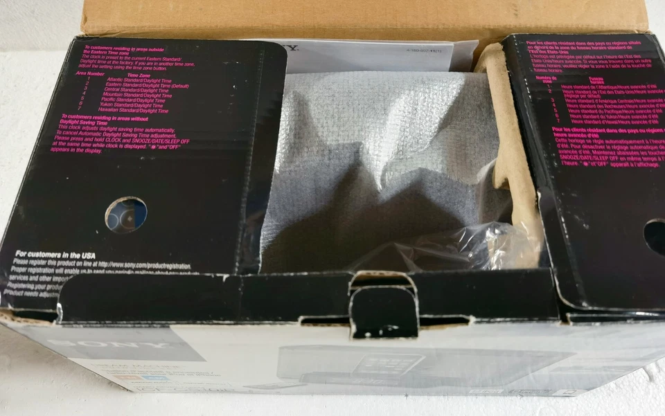 SONY Dream Machine ICF-CS10iP iPod Dock & AM/FM Clock Radio - Image 3 of 4