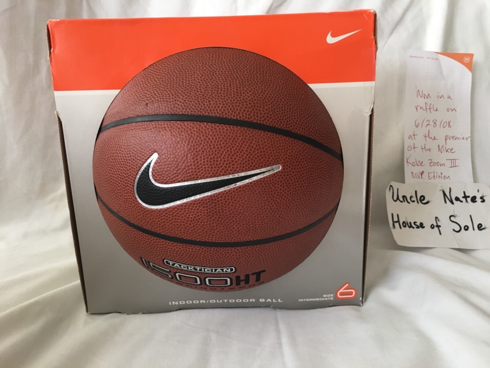Nike HYPERDUNK SUPREME 08 Kobe Lakers 'SNAKEPOOLS' w/Ball, Size 14