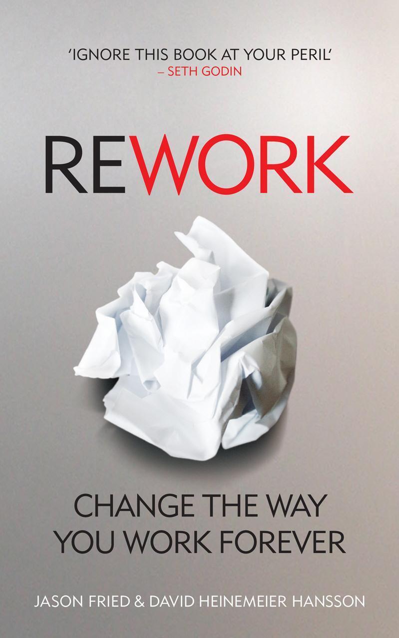 Thumbnail - Rework | Change The Way You Work Forever | David Heinemeier Hansson