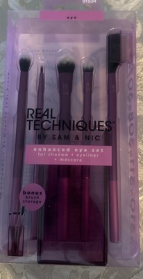 Real Techniques - Enhanced Eye Brush Set 079625915341 FREE SHIPPING
