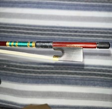 Concert Level Pernambuco Violin Bow 4/4 Model : 811V cubic Zirconium details