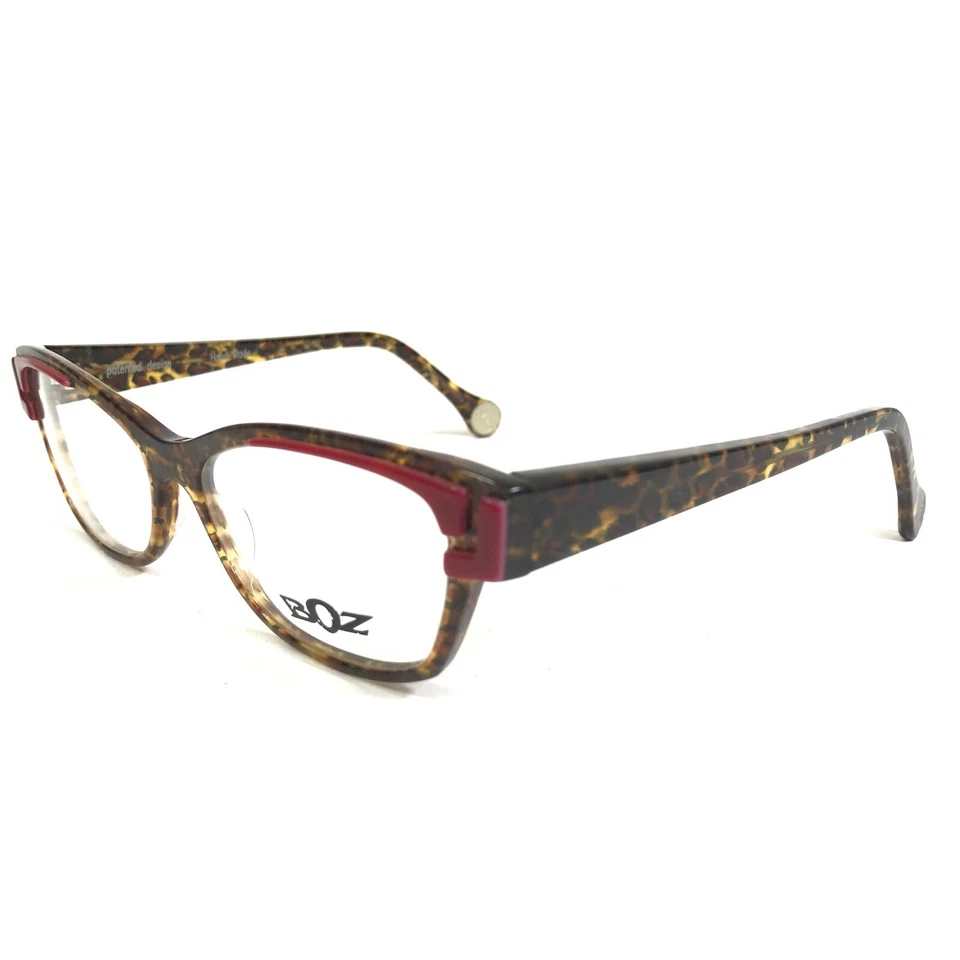 Оправы для очков BOZ от JF Rey WHAT 9535 коричневый гепардовый принт красные 52-14,5-135 - Изображение 4 из 4