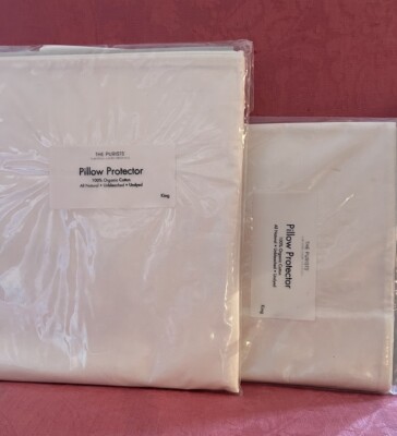 SDH The Purist King Pillow Protectors.  This Listing is For Two Cases, One Pair!
