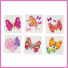 Butterfly Temporary Tattoos 144 count