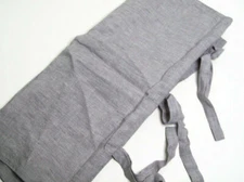 Pottery Barn Belgian Flax Linen Grayish Lavender Purple Euro Pillow Cover Sham