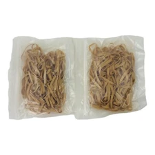 Rubber Bands Size 64 Rubber Bands 3.5" x 1/4" Beige 1/4 lb Bags 2 Bags