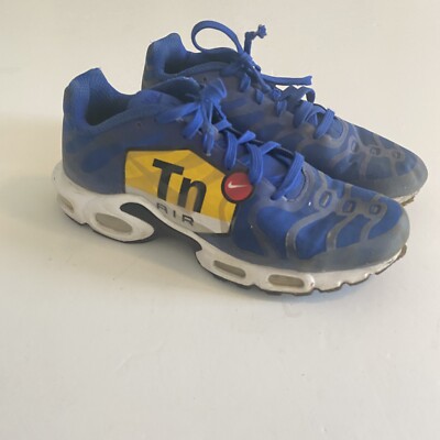 nike tuned 1 blue and yellow