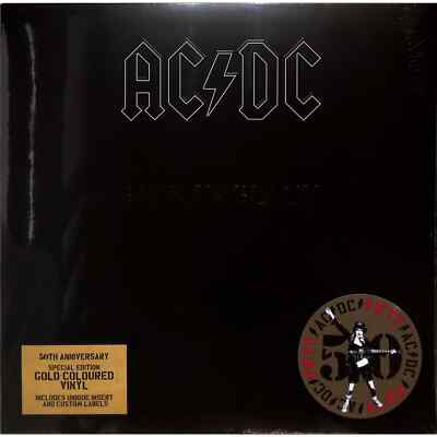 AC/DC / BACK IN BLACK / GOLD VINYL (LP) / Sony Music Catalog / 19658834541 / co