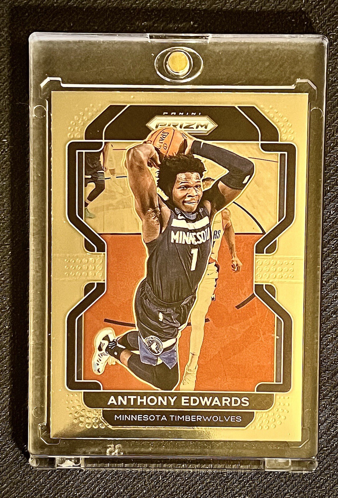 2021-22 Panini Prizm - Silver Prizm #37 Anthony Edwards