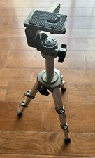 Mini Tripod Stand For Camera Adjustable 16 7/8 Extended 8 1/2 Folded Up