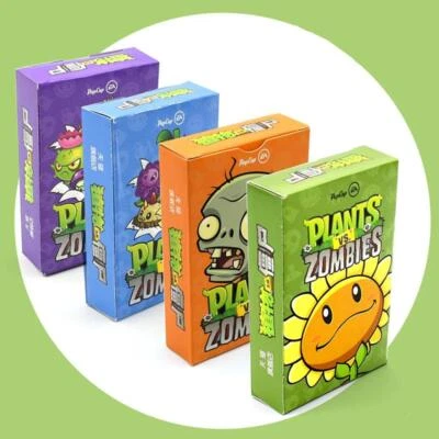 Carte da gioco Plants Vs Zombies dimensioni poker indice standard stampa alta qualità