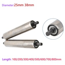 Ø 25/38mmm Assembly Line Conveyor Roller Length 100-800mm 201 Stainless Steel