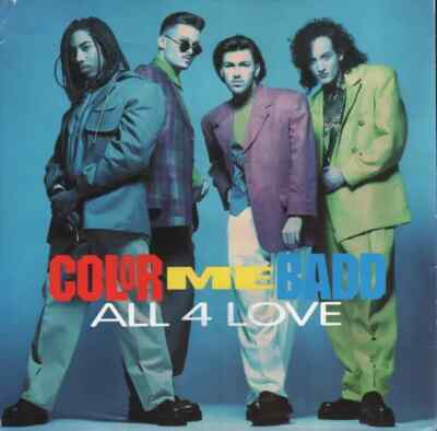 Color Me Badd All 4 Love Vinyl Single 7inch NEAR MINT Giant Records