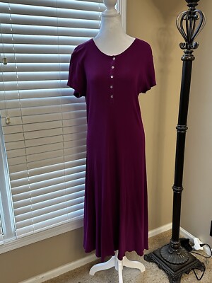 Lauren Ralph Lauren Pink Waffle Knit Henley Midi Size XL | eBay Lauren Ralph Lauren Pink Waffle Knit Henley Midi Size XL | eBay