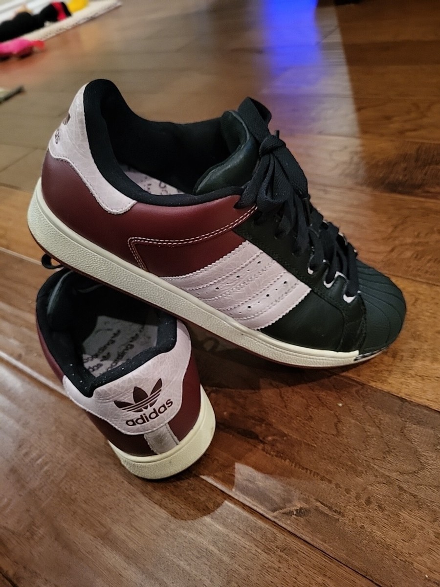 adidas gazelle silver green womens 2007 Adidas Superstar Pro Model x Tuff Gong Bob Marley (UK9)   workingclassherovintage