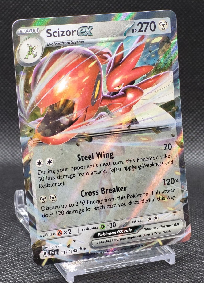 Scizor ex 111/162 - SV05: Temporal Forces (TEF) Double Rare Holo