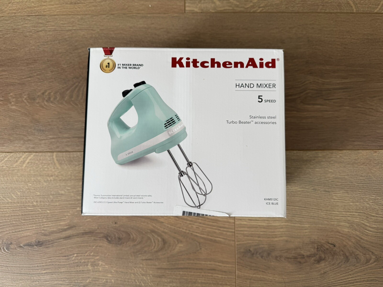 KitchenAid | Hand Mixer | 5 Speed | Color: Aqua Sky