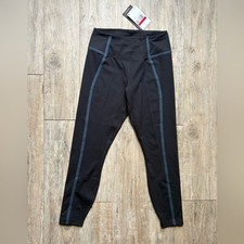 Nike One Women's Dri-FIT High-Waisted 7/8 Legging in Black, Size Large
