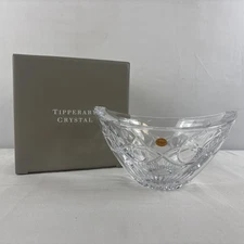 Tipperary Crystal Trinity 7” Cut Bowl Lead Crystal Ireland Mint NEW In Box