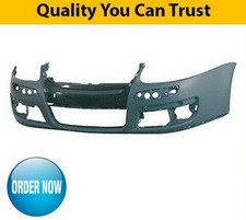 2006-2008 Front Bumper Primed GTI & GT-TDI Sport Fits VW Golf Mk5 2004-2008 New