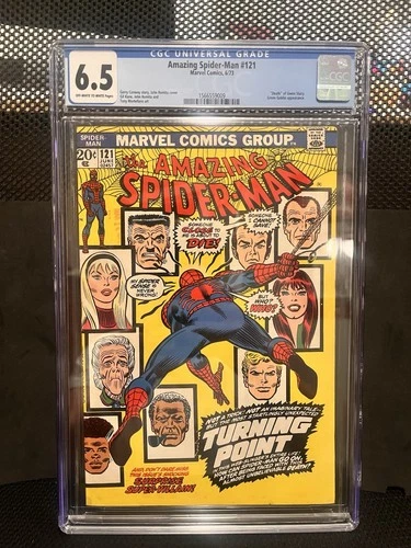The Amazing Spider-Man #121 (Marvel Comics June 1973) Cgc 6.5
